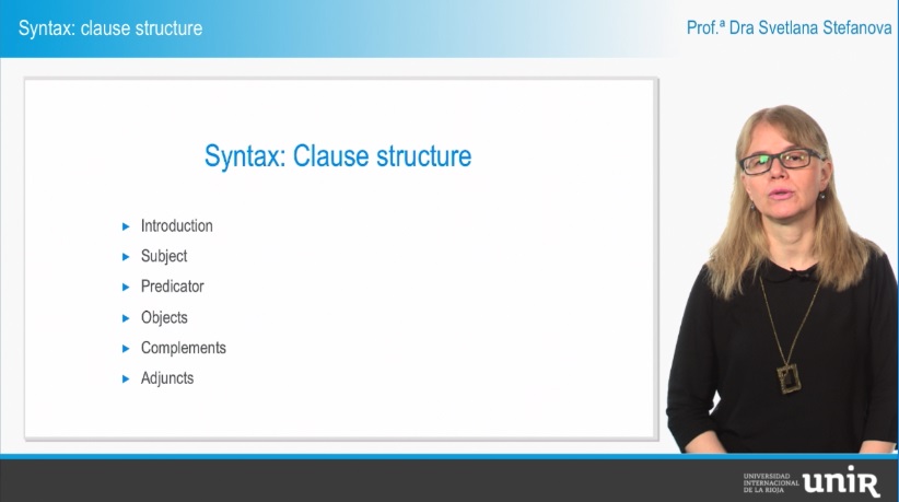 Syntax-Clause-structure