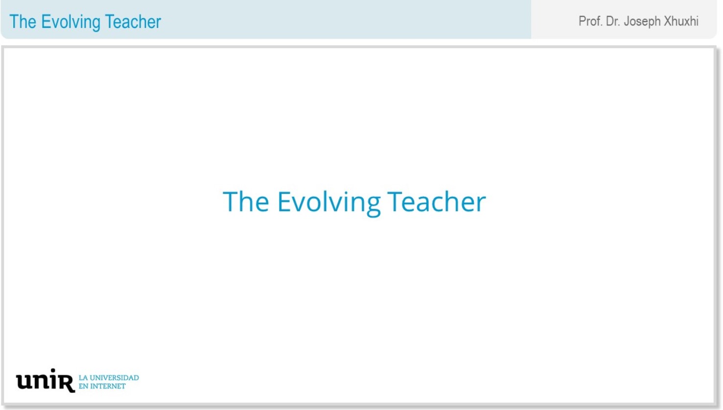 The-evolving-Teacher