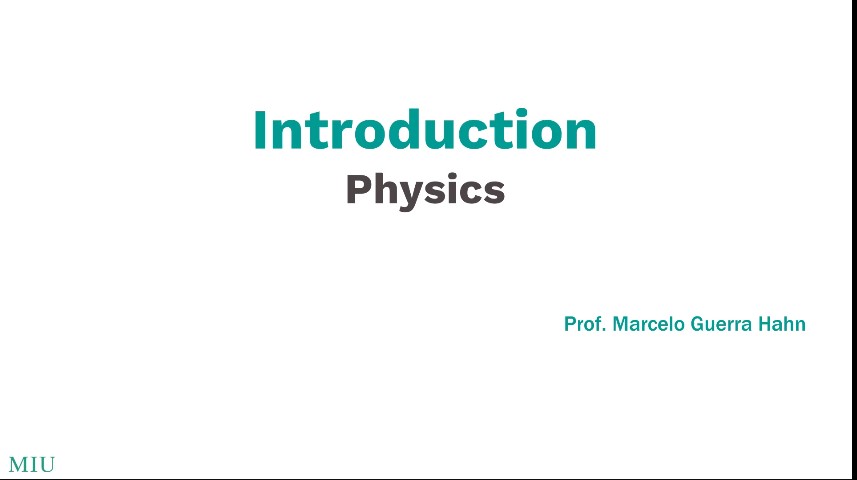 Physics-Introduction