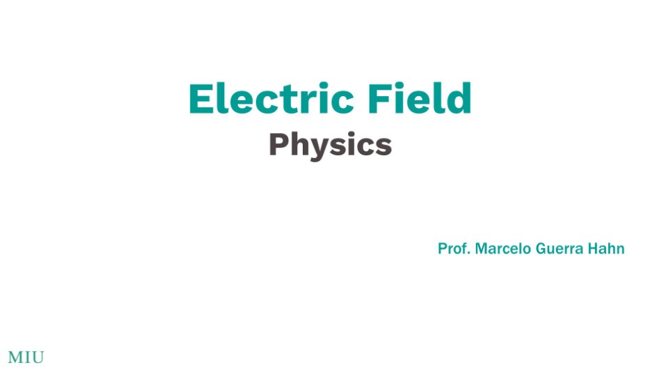 Electric-Field-I
