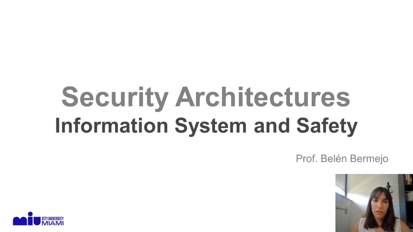 Security-Architectures