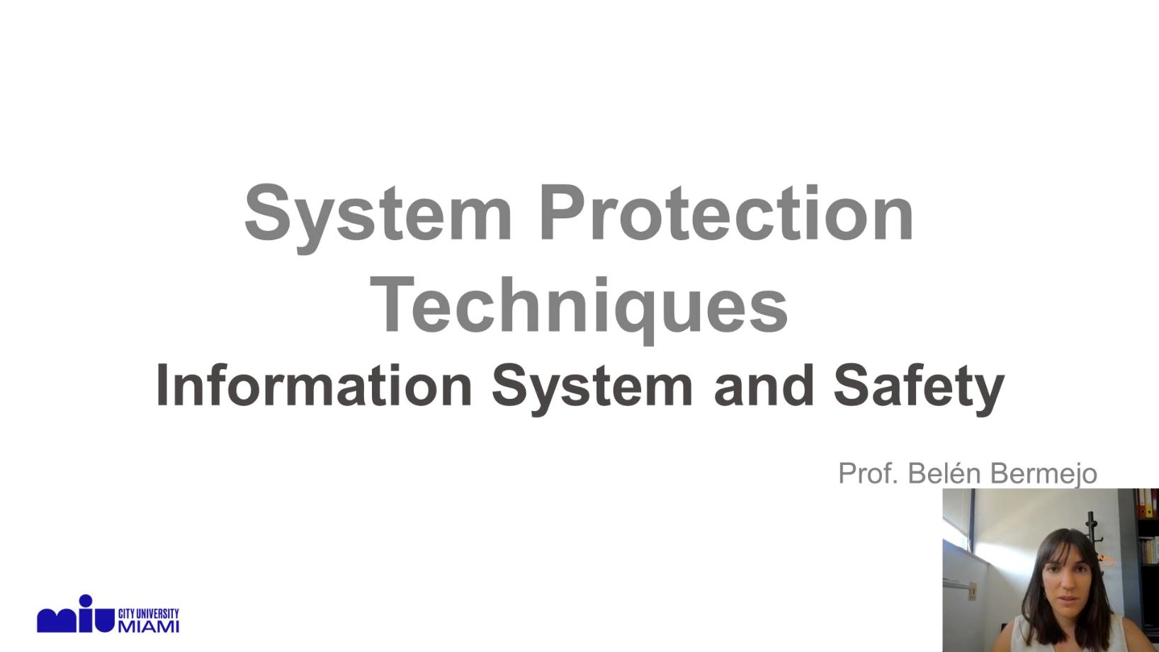 System-Protection-Techniques