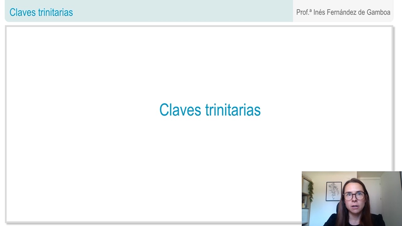Claves-trinitarias