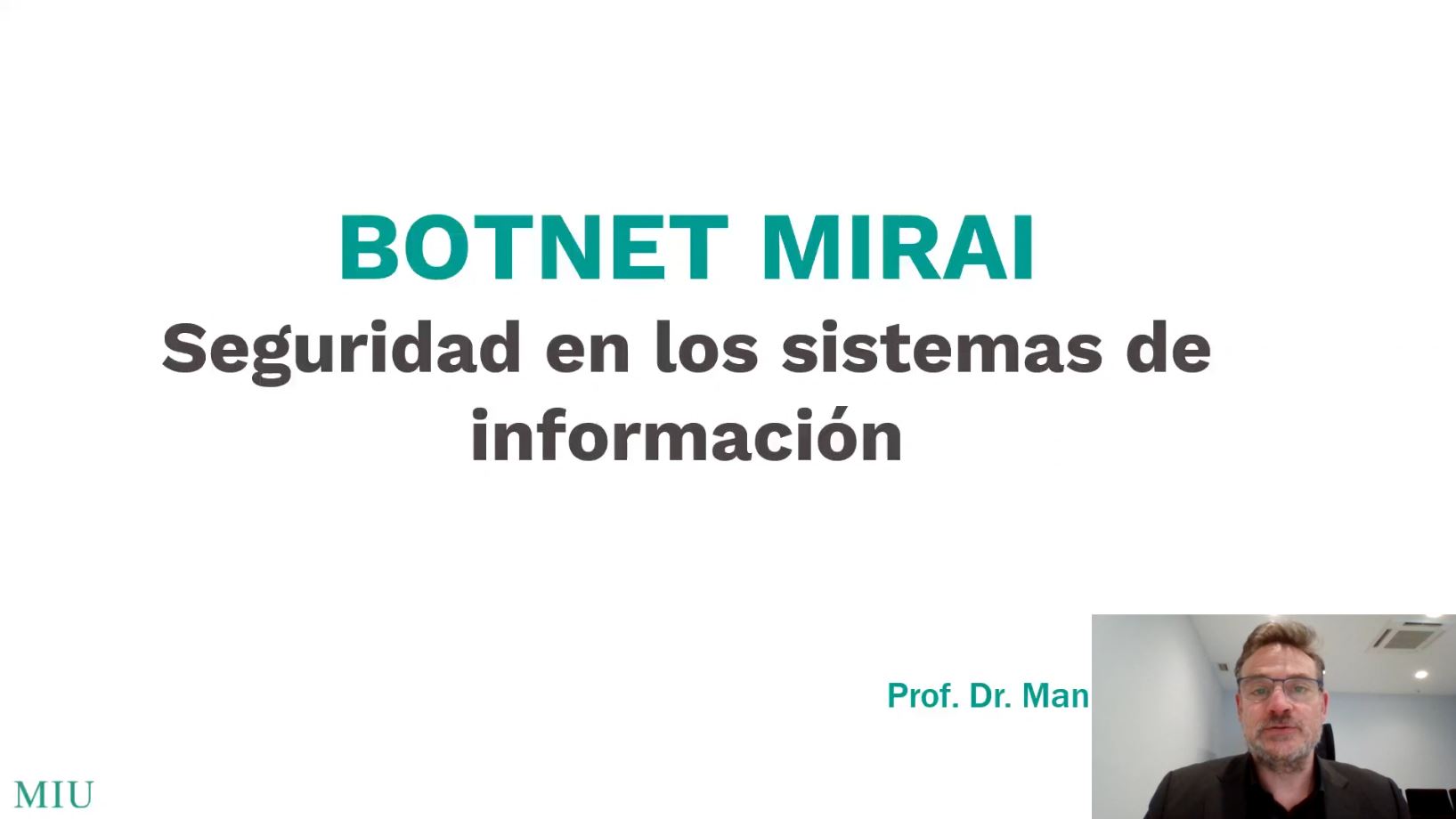 Botnet-MIRAI